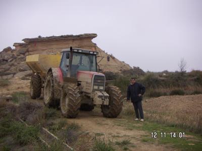 MASSEY FERGUSON 8130 CON LA TANQUETA